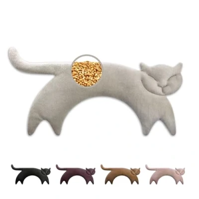 Afbeelding van Leschi Warming Pillow Clara the Cat Misty Morning