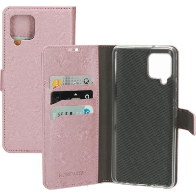 Afbeelding van Mobiparts Saffiano Wallet Case Samsung Galaxy A42 (2020) Pink