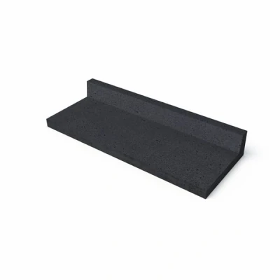 Afbeelding van L element (gewapend) Carbon 100 x 40 15 cm Gardenlux