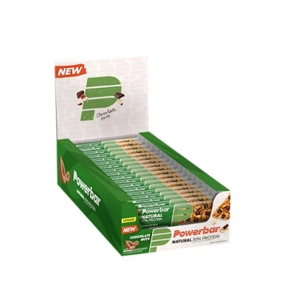 Afbeelding van Powerbar Natural Protein Bar Vegan Chocolate Nuts (18x40g)