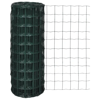 Afbeelding van Euro hek 25x1,0 m staal groen