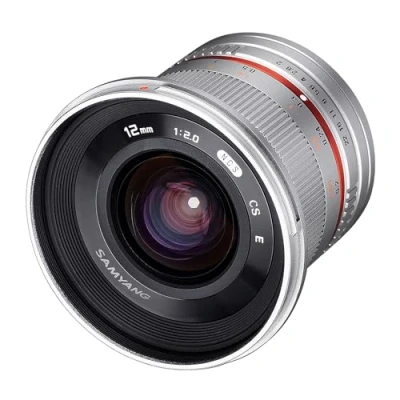 Afbeelding van Samyang 12mm F2.0 Ncs Cs Prime lens Geschikt voor Fujifilm X Zilver