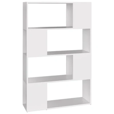 Afbeelding van vidaXL Boekenkast/kamerscherm 80x24x124,5 cm spaanplaat wit