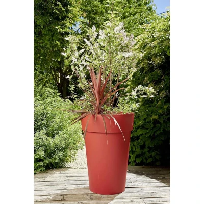 Afbeelding van Bloempot EDA Tuscan Cirkelvormig Ø 46 x 65 cm Rood Polypropyleen