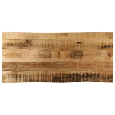 Afbeelding van vidaXL Tafelblad met natuurlijke rand 90x40x3,8 cm massief mangohout
