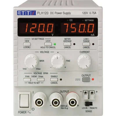 Afbeelding van Aim TTi PLH120 Labvoeding, regelbaar 0 120 V 0.75 A 90 W Aantal uitgangen: 1 x