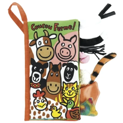 Afbeelding van Jellycat staartenboek boerderijdieren franstalig