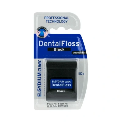 Image de Elgydium Clinic Dental Floss Black 50m