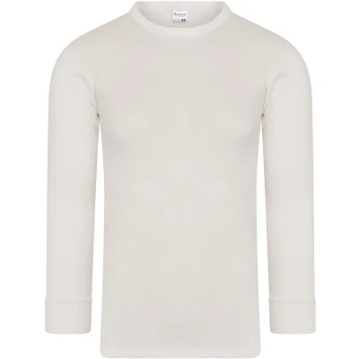 Afbeelding van Beeren Thermo Heren T Shirt Lange Mouw Wolwit XL