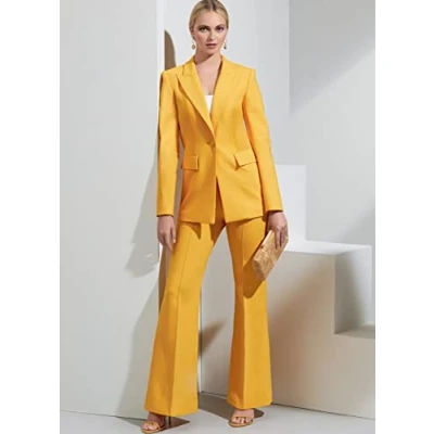 Afbeelding van Vogue Patterns V1870B5 Sportkleding voor dames, B5 (36 38 40 42 44), meerkleurig