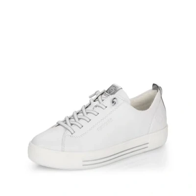 Afbeelding van Remonte Comfortabele veterschoenen D0913 voor dames, Wit Kombi 80, 38 EU