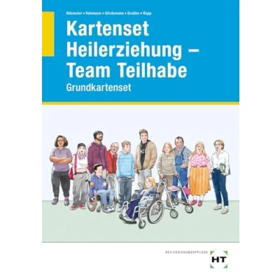 Afbeelding van eBook inside: Buch und Kartenset Heilerziehung Team Teilhabe