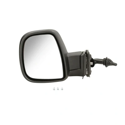 Afbeelding van Buitenspiegel Tyc 305 0182 Links Met grondlaag Instellen: kabel, Bol vormig CITROËN: Berlingo II, II Van, PEUGEOT: Partner Van