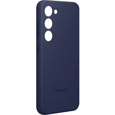 Afbeelding van Samsung Siliconen Back Cover Blauw Galaxy S23