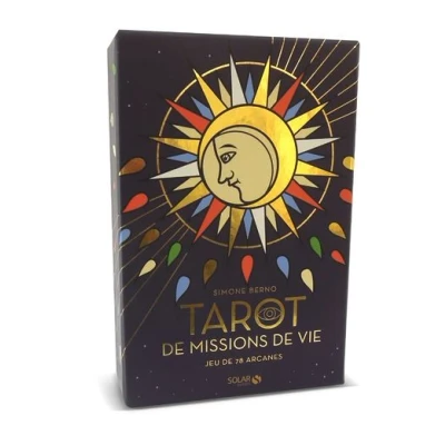 Image de Coffret Tarot de missions vie Jeu 78 arcanes