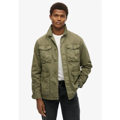 Afbeelding van Superdry Lichte jas, Heren, Maat: Large, Dusty olive green