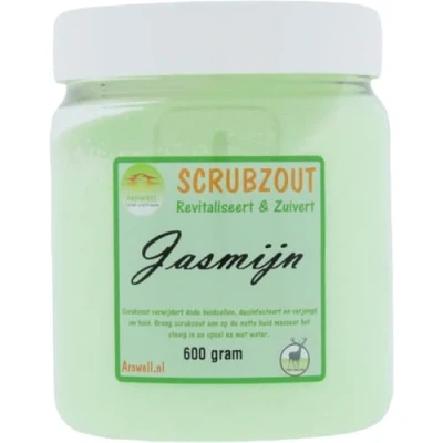 Afbeelding van Arowell Jasmijn Body Scrub Scrubzout 600 gram