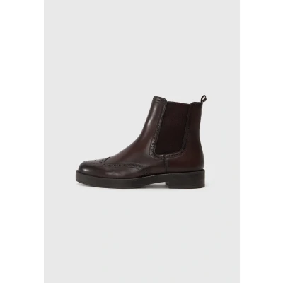 Afbeelding van Tamaris Korte laarzen, Dames, Maat: 37, Mahogany Schoenen