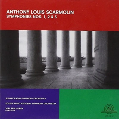 Afbeelding van Slovak Radio Symphony Orchestra, Joel Eric Suben Scarmolin: Symphonies Nos.1, 2 &amp; 3 (CD)