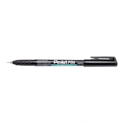 Image de Pentel marqueur permanent GREEN LABEL NMF50, noir