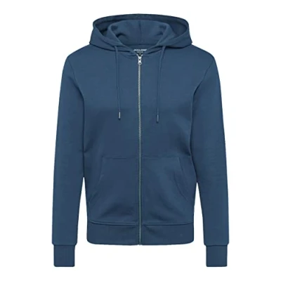 Afbeelding van Jack &amp; Jones Jjeholmen Sweatshirt met ritssluiting Hood Noos herenjas, Insignia blauw/normale pasvorm