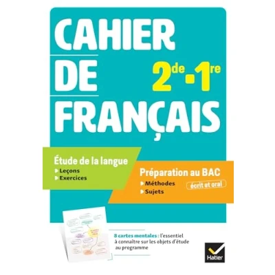 Afbeelding van CAHIER FRANCAIS 2DE 1RE DE L&#039;ELEVE