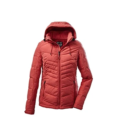 Afbeelding van Killtec Kow 149 Wmn Qltd Jckt gewatteerde jas met afritsbare capuchon