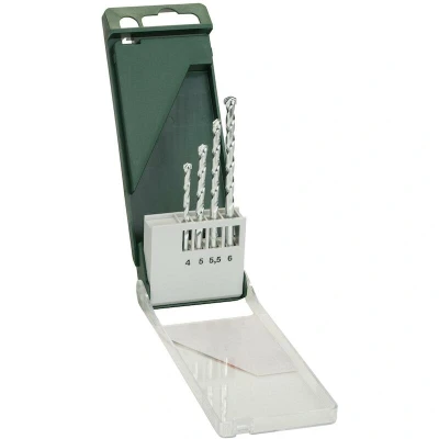 Afbeelding van Bosch Accessories 2609255459 Steen spiraalboorset 4 delig mm, 5 5.5 6 mm Cilinderschacht 1 set(s)