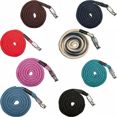 Afbeelding van HKM Halstertouw Aken Paniekhaak Pink/Lila 180cm