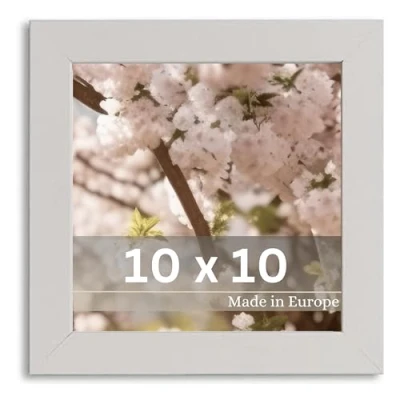 Afbeelding van Victor fotolijst &quot;Klee&quot; 10 x cm in grijs Moderne eenvoudige vierkant hout cm,