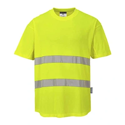 Afbeelding van Hi Vis Mesh T Shirt, Kleur Geel Maat Medium