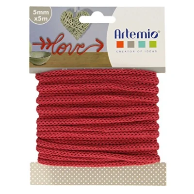 Afbeelding van KNITTING THREAD 5MMX5M RED