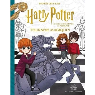 Afbeelding van LE LIVRE DE COLORIAGE POUDLARD TOURNOIS MAGIQUES