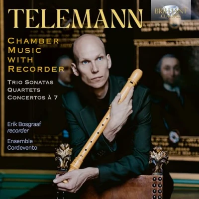 Afbeelding van Ensemble Cordevento &amp; Erik Bosgraaf Telemann: Chamber Music With Recorder (CD)