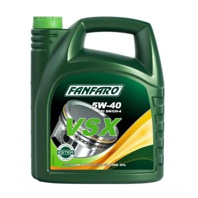 Afbeelding van Fanfaro Expert Line VSX 5W 40 5L Motorolie FF6702 5 OPEL: Insignia A Hatchback, Vectra C CC, Astra H RENAULT: CLIO 3, MEGANE 3 Coupe