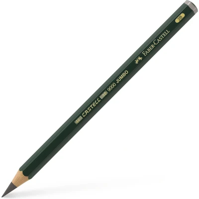Afbeelding van potlood Faber Castell 9000 Jumbo 2B