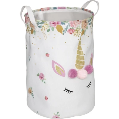 Afbeelding van Atmosphera Speelgoedmand Eenhoorn Opberger Mand Wasmand Unicorn