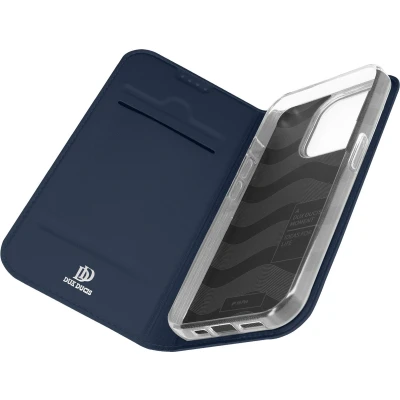 Afbeelding van Dux Ducis Telefoon Hoesje geschikt voor de iPhone 15 Plus Skin Pro Book Case Blauw