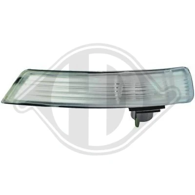 Afbeelding van DIEDERICHS 1428527 Knipperlichten Wit Buitenspiegel, Links Zonder lamphouder FORD: Focus 3, 3 Turnier, 2