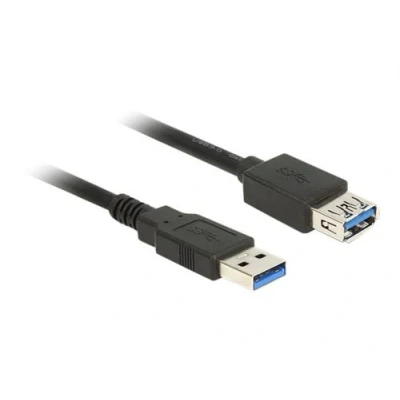 Image de Delock Rallonge de câble USB type A (M) pour (F) 3.0 1 m noir