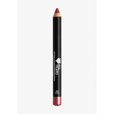 Afbeelding van All Tigers Natural &amp; Vegan Eyeshadow Pencil Oogschaduw, Dames, Maat: 3 g, Coral walk on fire