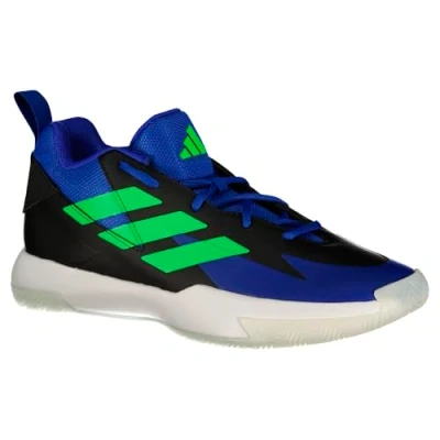 Afbeelding van adidas Performance Cross EM UP Select Unisex Basketbalschoenen voor kinderen, Maat: 40, Core black/lucid blue/screaming green Textiel/ synthetisch