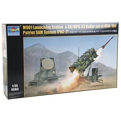 Afbeelding van M901 Launching Station Scale 1/35 Trumpeter TRR 1022