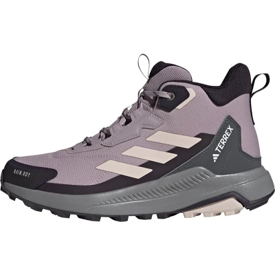 Afbeelding van Adidas Terrex Anylander MID RAIN.RDY Hiking Outdoorschoenen, Dames, Maat: 44, Preloved fig putty mauve aurora black Textiel