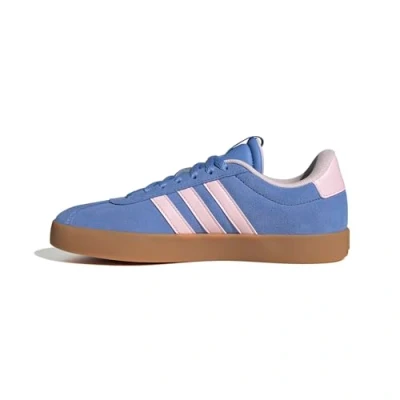 Afbeelding van adidas Vl Court 3.0 damesschoenen, Blue Fusion Transparant Roze Metallic Zilver