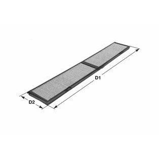 Afbeelding van CLEAN Filter NC2343 Interieurfilter insert 19mm HYUNDAI: i20 I Hatchback