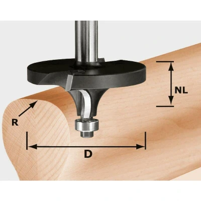 Afbeelding van FESTOOL HW R16/D64/26 S12 afrond fase 492710