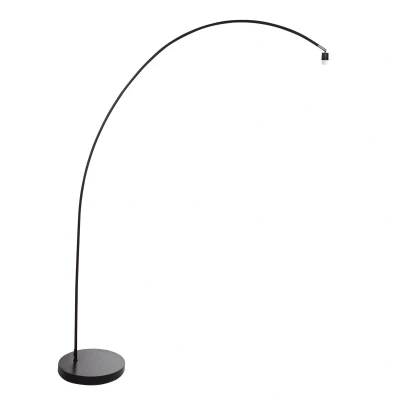 Afbeelding van Mexlite Solva vloerlamp zwart