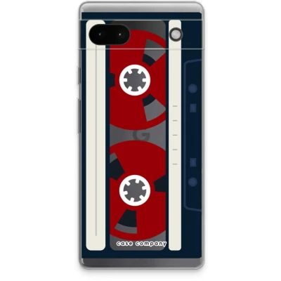 Afbeelding van Case Company® hoesje geschikt voor Google Pixel 6a Here&#039;s your tape Soft Cover Telefoonhoesje Bescherming aan alle Kanten en Schermrand