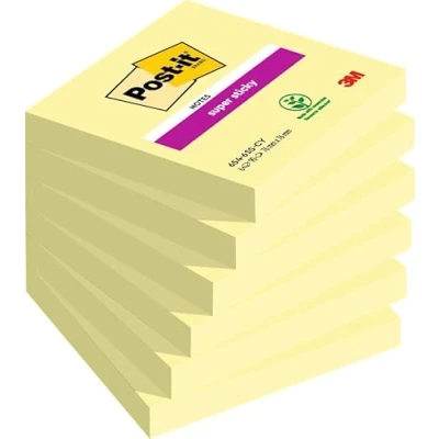 Afbeelding van Post it® Super Sticky Notes Canary Yellow™ 76 x mm